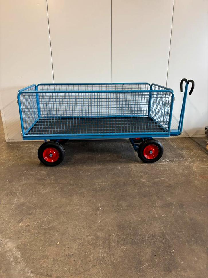 Fetra 6436v handtrekwagen / transportwagen / magazijnwagen, Doe-het-zelf en Verbouw, Transportwagens, Gebruikt, Transportkar, 100 liter of meer