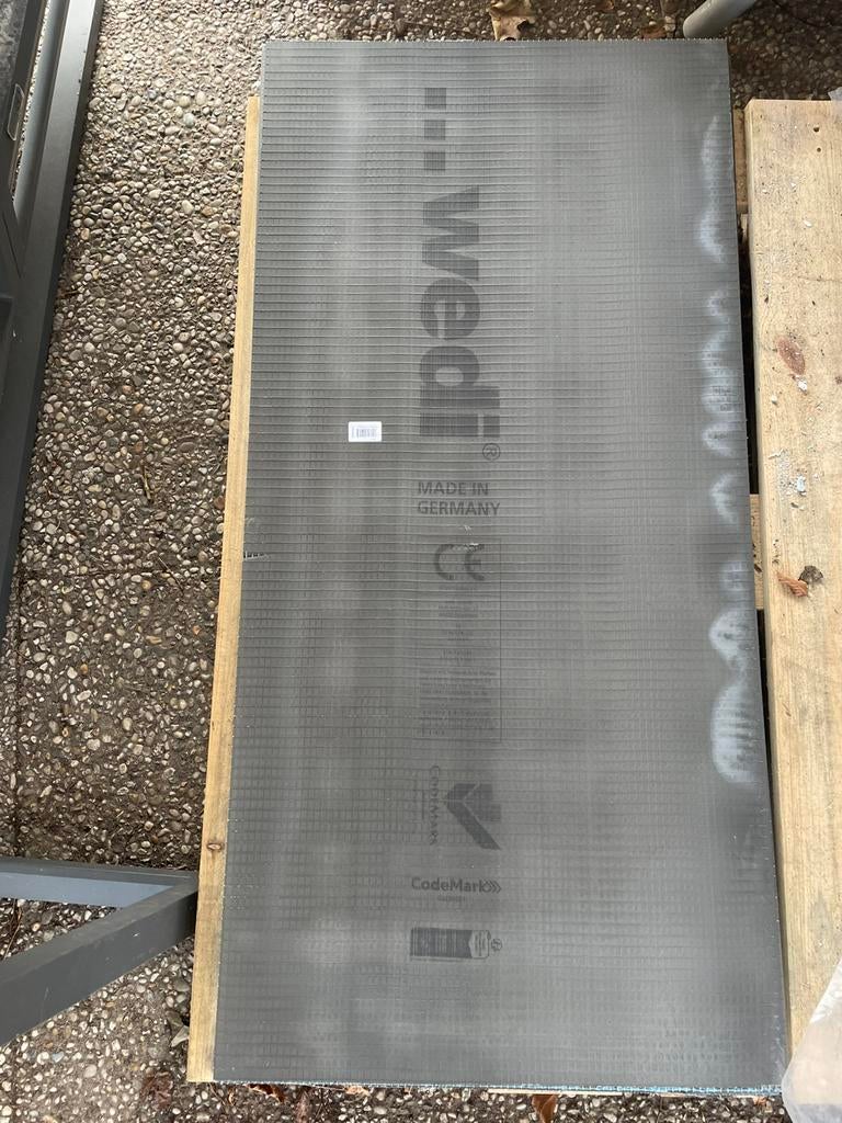 Wedi bouwplaat 4mm, Doe-het-zelf en Verbouw, Ophalen, Nieuw