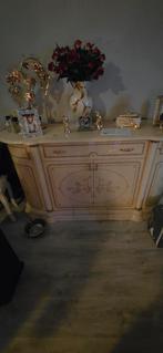 Dressoir met spiegel, hoekkast, tafel en tv-kast set, Ophalen, Gebruikt, Met deur(en), 150 tot 200 cm