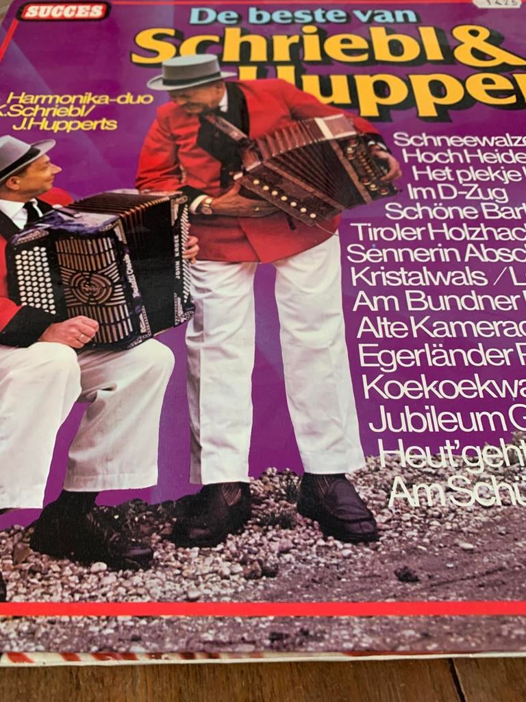 Lp schriebl & hupperts, Ophalen of Verzenden, Zo goed als nieuw, 12 inch