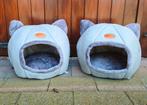 Kattenhuis/kattenbed (2x), Ophalen, Gebruikt