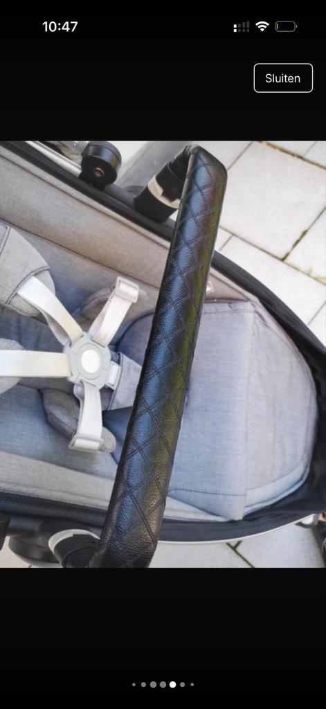 Joolz Geo kinderwagen graphit grijs, Overige merken, Gebruikt, Combiwagen, Verstelbare duwstang