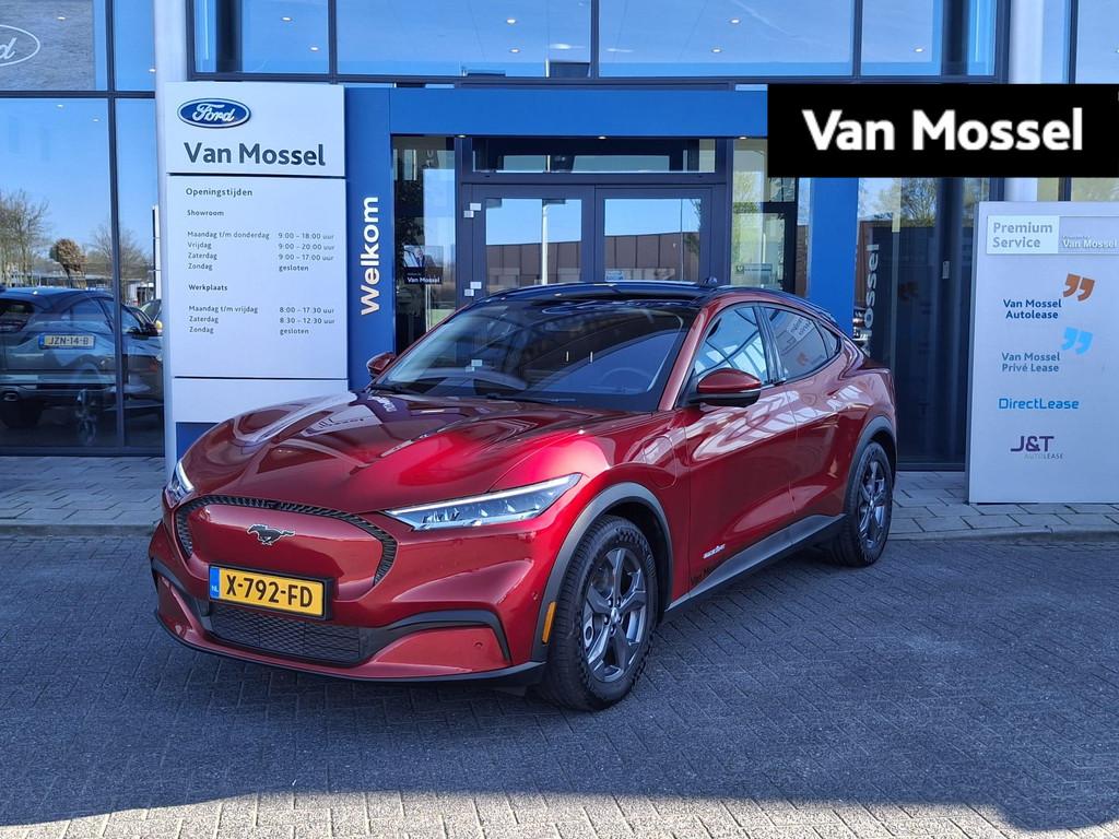 Ford Mustang Mach-E RWD 75 kWh | Adaptive Cruise | Stoel/Stu, Automaat, 12 maanden, Achterwielaandrijving, Gebruikt