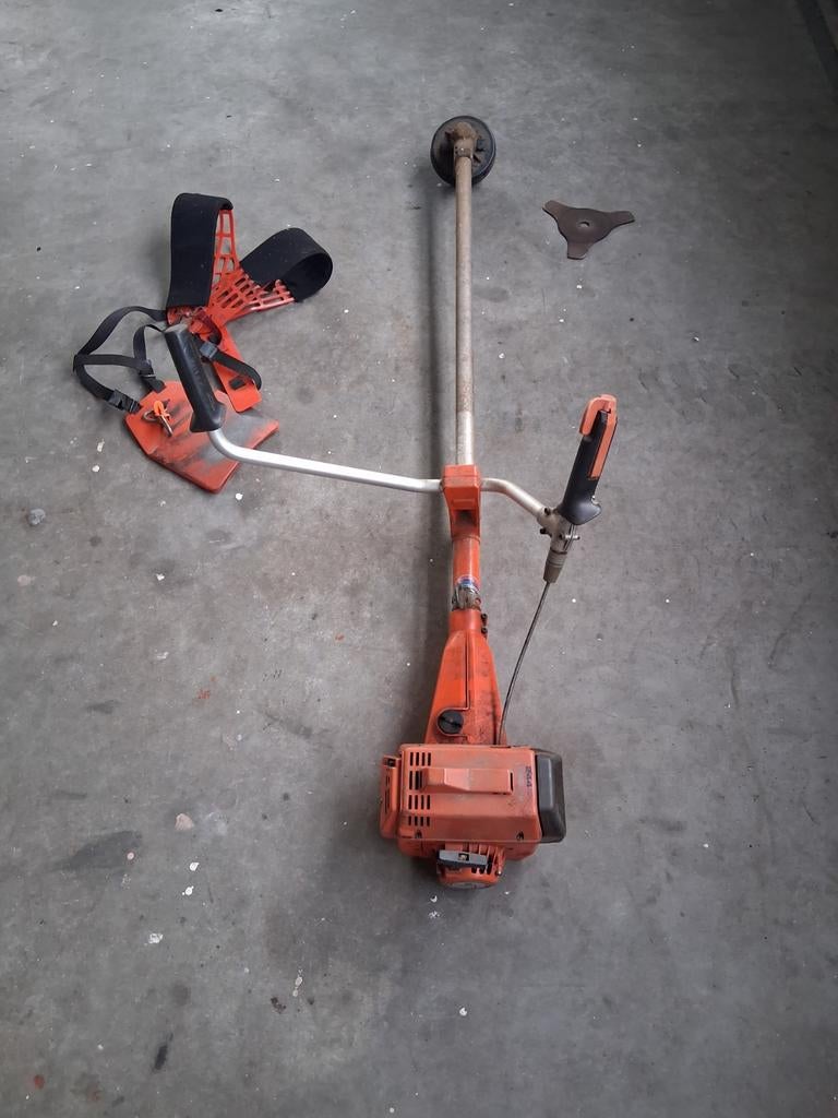 Husqvarna 244GX Bosmaaier - Krachtig en Betrouwbaar, Tuin en Terras, Kassen, Ophalen, Glas, Gebruikt, Aluminium