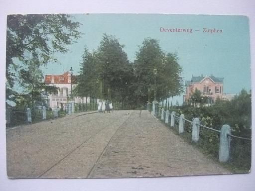 P229 Zutphen - Deventerweg - 1912, Verzenden, Voor 1920, Gelopen, Gelderland
