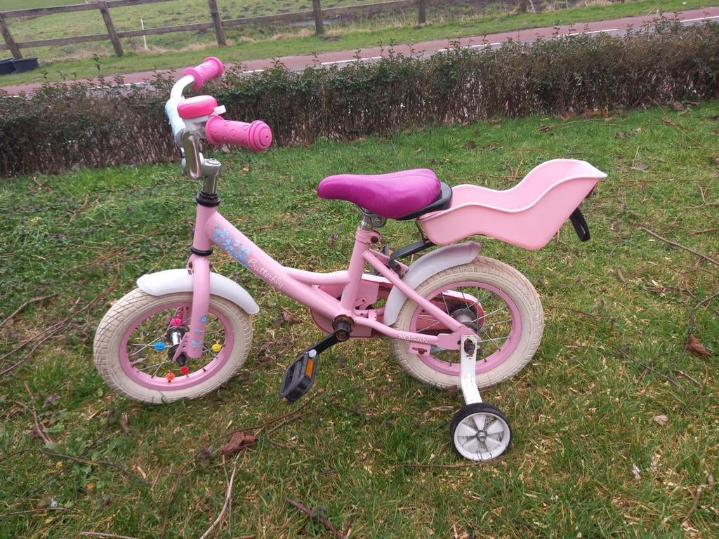 Meisjes fiets, Ophalen, Gebruikt, 14 inch of minder