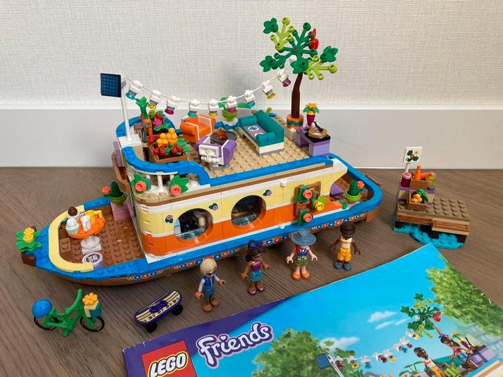 ALS NIEUW/COMPLEET Lego Friends 41702 Woonboot, Kinderen en Baby's, Speelgoed | Duplo en Lego, Zo goed als nieuw, Lego, Complete set