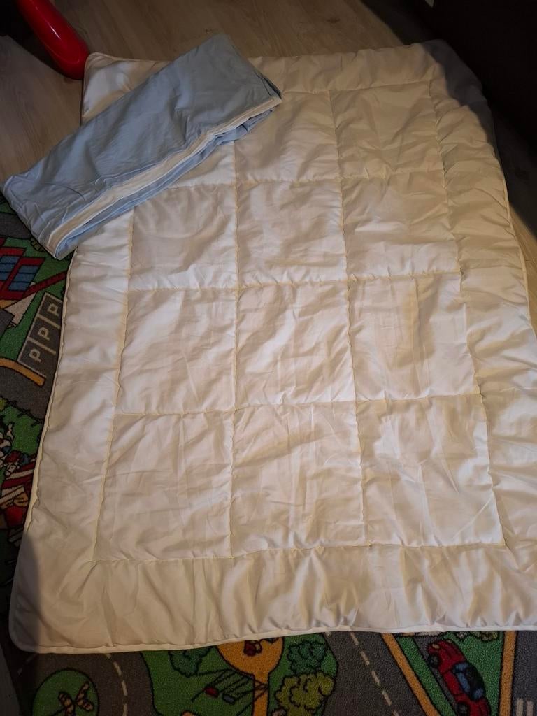 Ledikant dekbed met overtrek en kussensloop, Kinderen en Baby's, Kinderkamer | Beddengoed, Ophalen, Gebruikt, Jongetje of Meisje