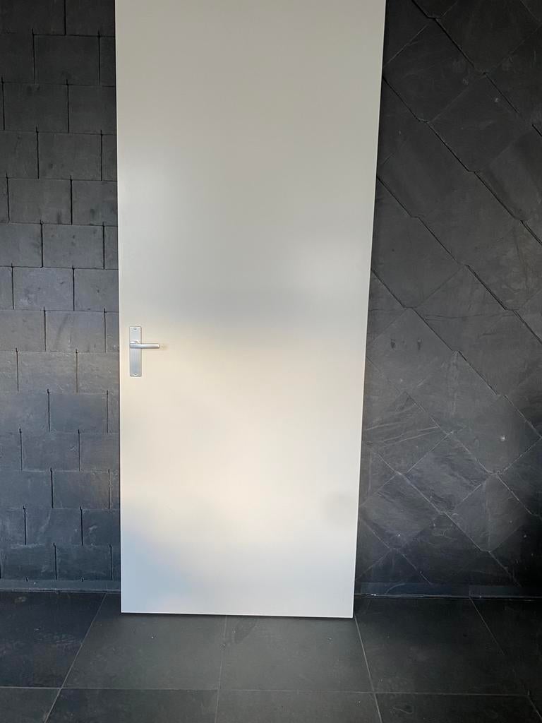 Te koop: opdekdeuren 231,5 x 88 cm., Ophalen, Zo goed als nieuw, Binnendeur, 215 cm of meer