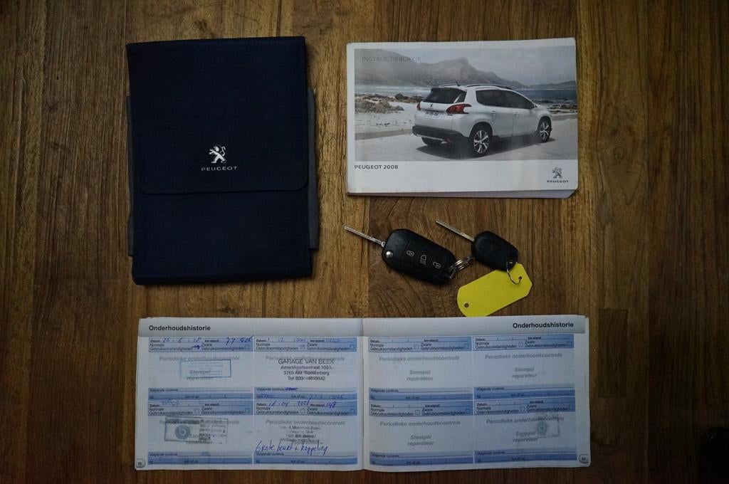 Peugeot 2008 1.2 PureTech Active, Airco Led, Navi, Elec pakk, Traction-control, 1199 cc, 82 pk, 770 kg