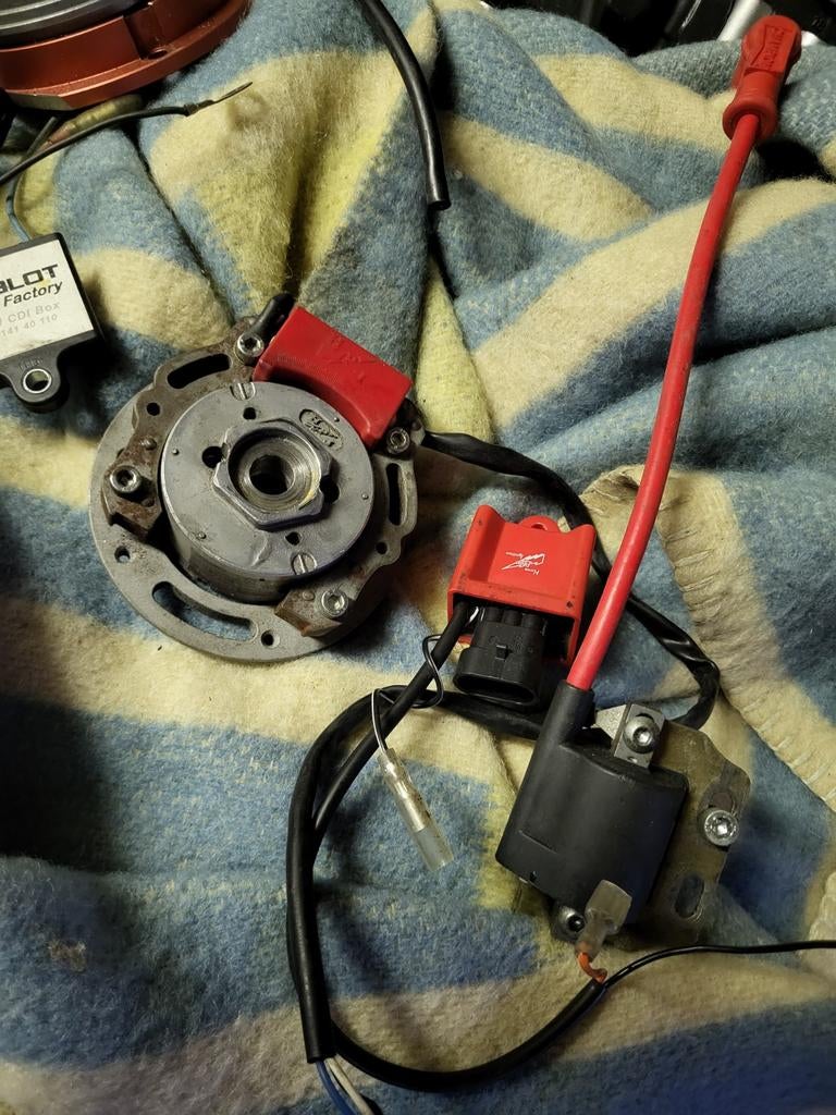 Hpi ontsteking te koop goedwerkend voor puch of tomos, Motoren, Ophalen of Verzenden