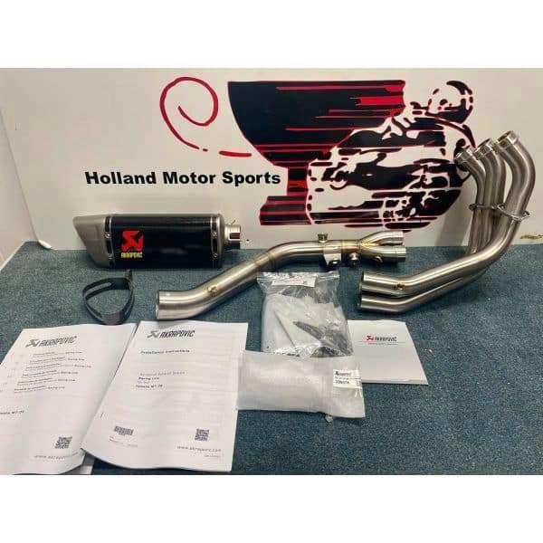 Yamaha MT-09 Akrapovic racing line carbon uitlaat MT09 MT 09, Motoren, Accessoires | Overige, Nieuw, Ophalen of Verzenden