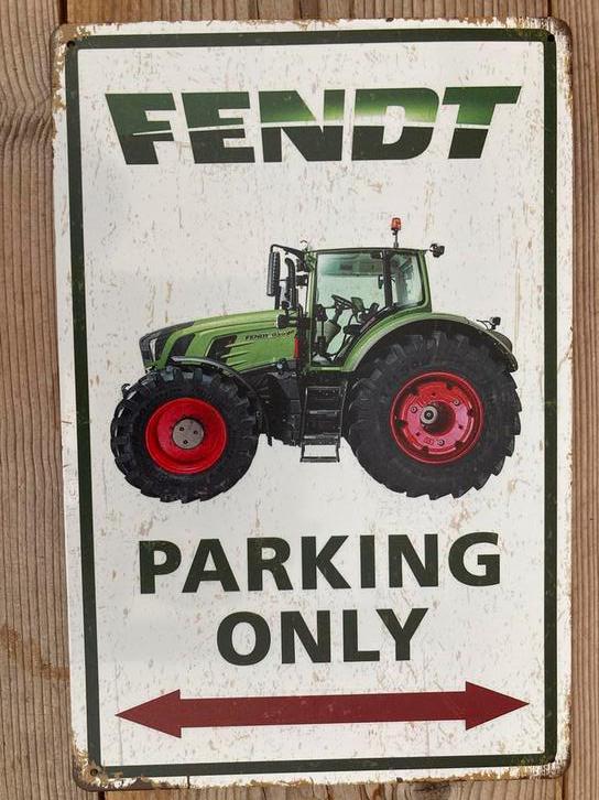 Wandbord Fendt, Ophalen of Verzenden, Nieuw