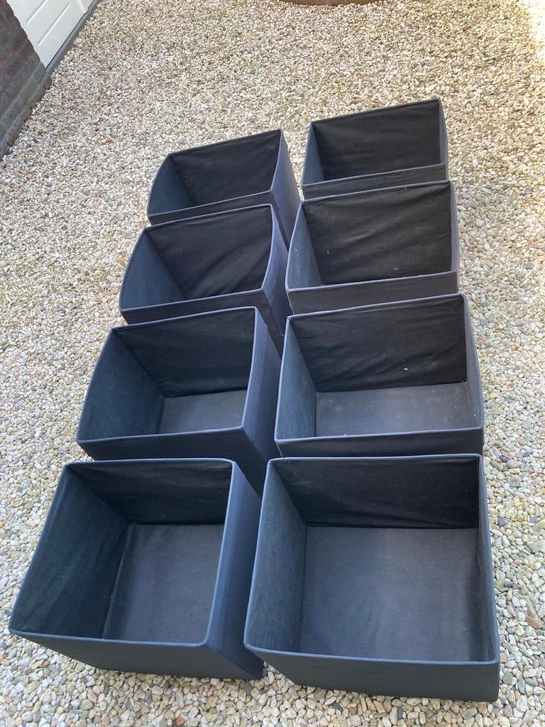 8x Ikea DRÖNA, opberg-mand (voor Kallax kast), Ophalen, Doos, Minder dan 35 cm, Minder dan 50 cm