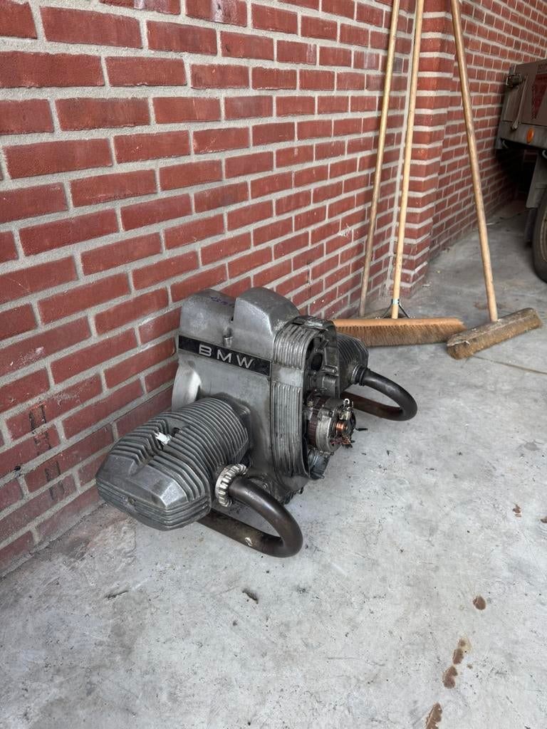 Bmw R75 kapotte krukas, Ophalen