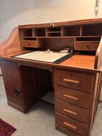 Antiek secretaire bureau met rolluik, Ophalen, Gebruikt, Bureau