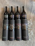 Hertog Jan Vatgerijpt 2024 2 glazen, 4x fles + koker (leeg), Ophalen of Verzenden, Zo goed als nieuw, Flesje(s), Hertog Jan