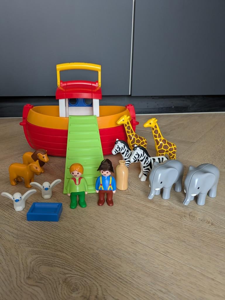 Playmobil 123 Noah's Ark 6765, Kinderen en Baby's, Speelgoed | Playmobil, Ophalen of Verzenden, Gebruikt, Complete set
