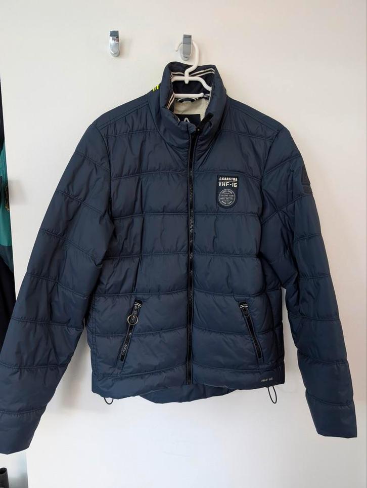 Gaastra winterjas maat L - Waterdicht & Winddicht, Kleding | Heren, Jassen | Winter, Gedragen, Maat 52/54 (L), Blauw, Ophalen of Verzenden