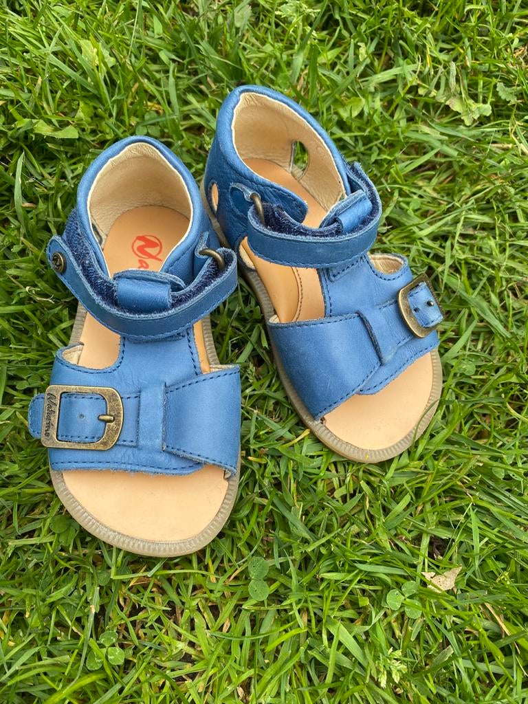 Prachtige sandaaltjes Naturino mt 22, Gebruikt, Schoentjes, Verzenden, Jongetje of Meisje