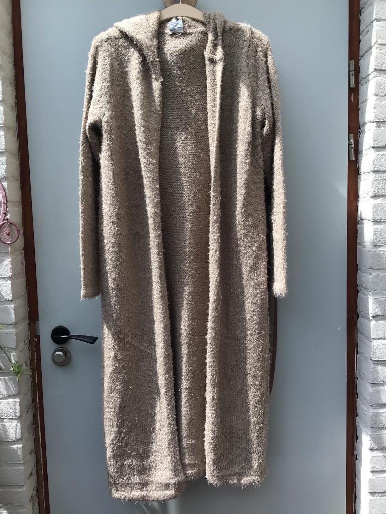 Lang vest Merk Urban Classic Soft Taupe maat M, Maat 38/40 (M), Bruin, Lang vest Merk Urban Classic Soft Taupe maat M, Nieuw