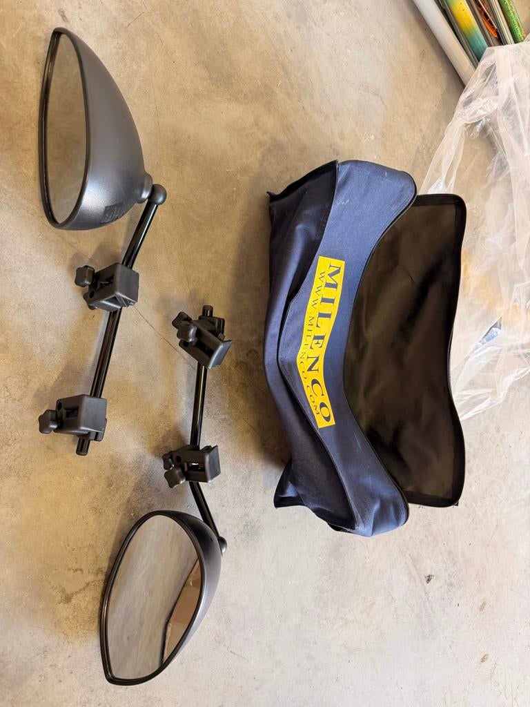 Caravan spiegels zgan, Caravans en Kamperen, Caravan accessoires, Ophalen, Zo goed als nieuw