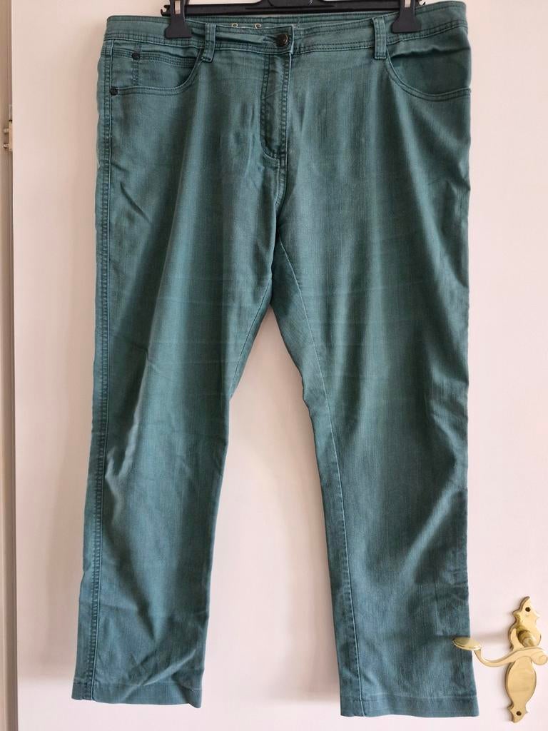Groene spijkerbroek Maat 38, Kleding | Heren, Grote Maten, Onbekend, Onbekend, Ophalen of Verzenden, Zo goed als nieuw