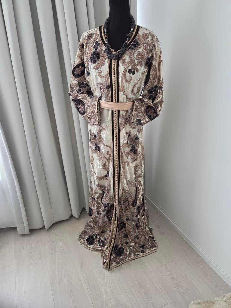 Marokkaanse Takchita ( Kaftan,jelaba), Ophalen of Verzenden, Gedragen, Roze, Overige typen