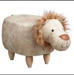 Kinderkruk / poef Leeuw – unieke dierenkruk, Ophalen of Verzenden, Nieuw, Overige typen