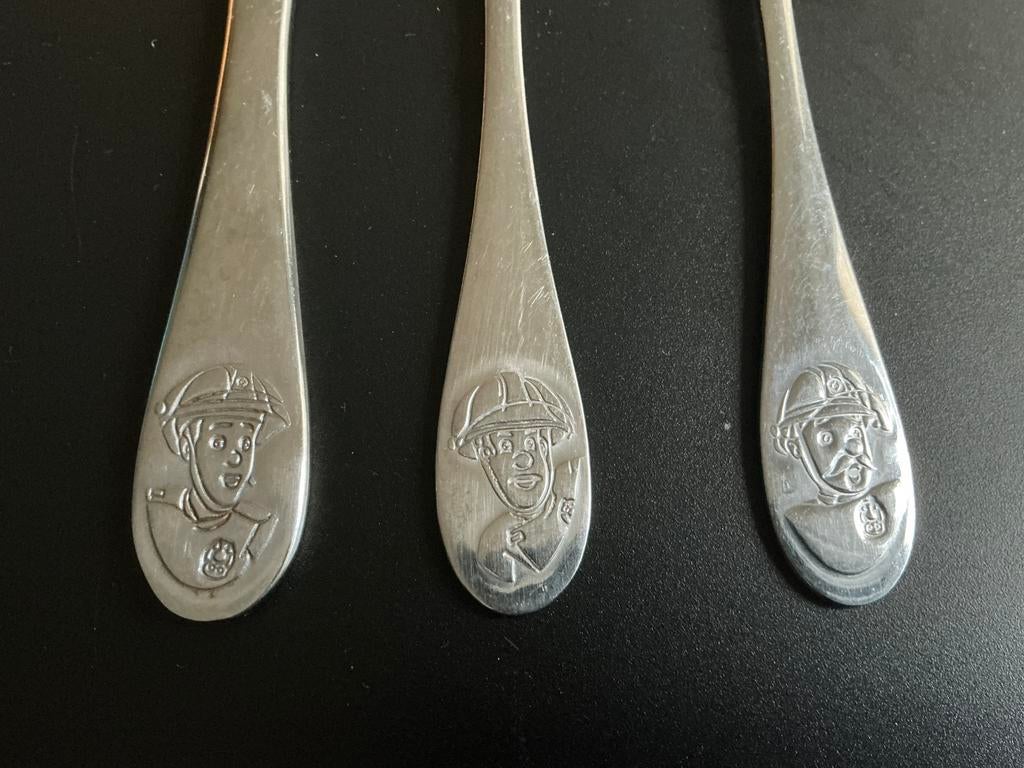 Kinderbestek, Huis en Inrichting, Keuken | Bestek, Ophalen of Verzenden, Gebruikt, Rvs of Chroom, Los bestek