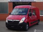 Opel Movano Maxi XL D.C. Dubbel cabine, 140pk Euro6, Airco,, Overige carrosserieën, 2299 cc, Rood, Opel