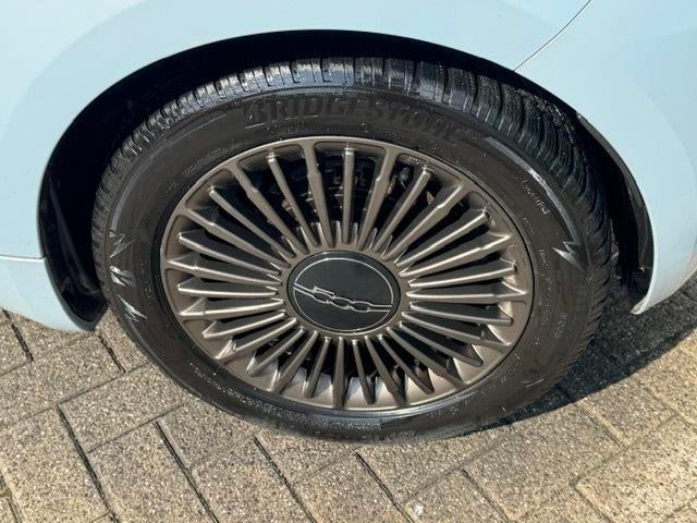 Fiat 500 C e Icon 42 kWh Cabrio *stoelverw. *drielaags lak, Stof, Gebruikt, 1265 kg, Startonderbreker