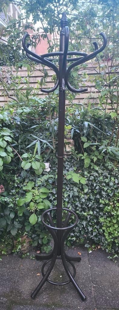 Houten Kapstok Donkerbruin, Huis en Inrichting, Woonaccessoires | Kapstokken, Ophalen, Hout, Wandkapstok, 150 tot 200 cm