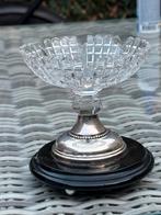 Bonbon schaaltje met zilveren voet, Antiek en Kunst, Ophalen of Verzenden