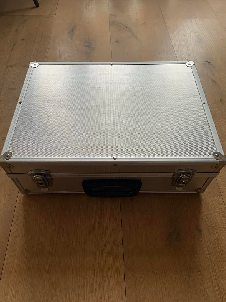 Aluminium Transportkoffer / Flightcase - 46x34x16 cm, Ophalen, Gebruikt