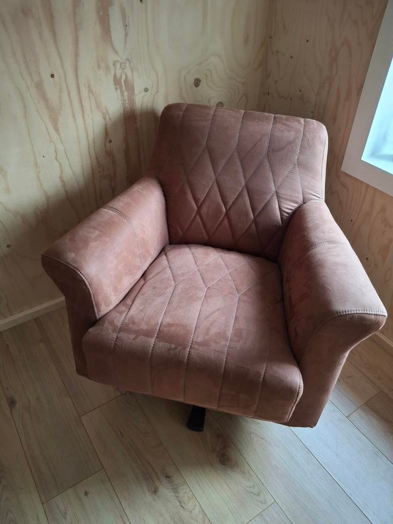 Fauteuil H&H draaibaar, Ophalen, Overige materialen, 75 tot 100 cm, Zo goed als nieuw