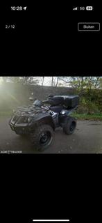 TGB quad met bagagebox, 550 cc, 1 cilinder, 12 t/m 35 kW