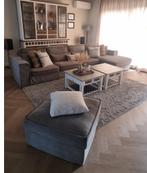 Riviera Maison Metropolis modulaire hoekbank inc hocker., Ophalen, Gebruikt, Tweepersoons