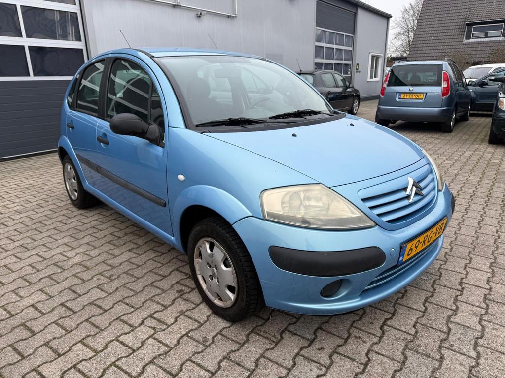 Citroen C3 1.1i 2005 5-Deurs Airco Trekhaak Apk, Auto's, Citroën, Voorwielaandrijving, Elektrische ramen, 4 cilinders, Origineel Nederlands