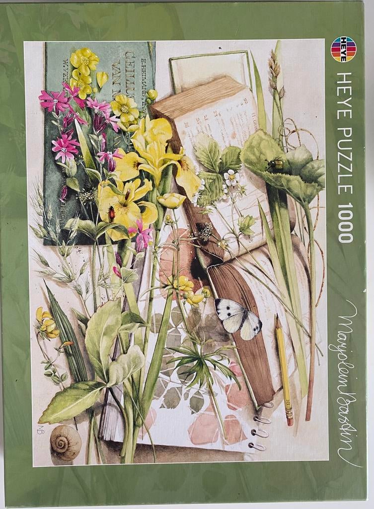 Heye Puzzel “Journal” M. Bastin 1000 stukjes, Hobby en Vrije tijd, Denksport en Puzzels, Ophalen of Verzenden, 500 t/m 1500 stukjes