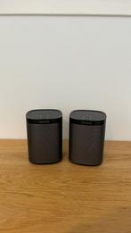 Sonos 2x play 1 zwart S2 app topconditie, Ophalen of Verzenden, Zo goed als nieuw, 120 watt of meer, Sonos