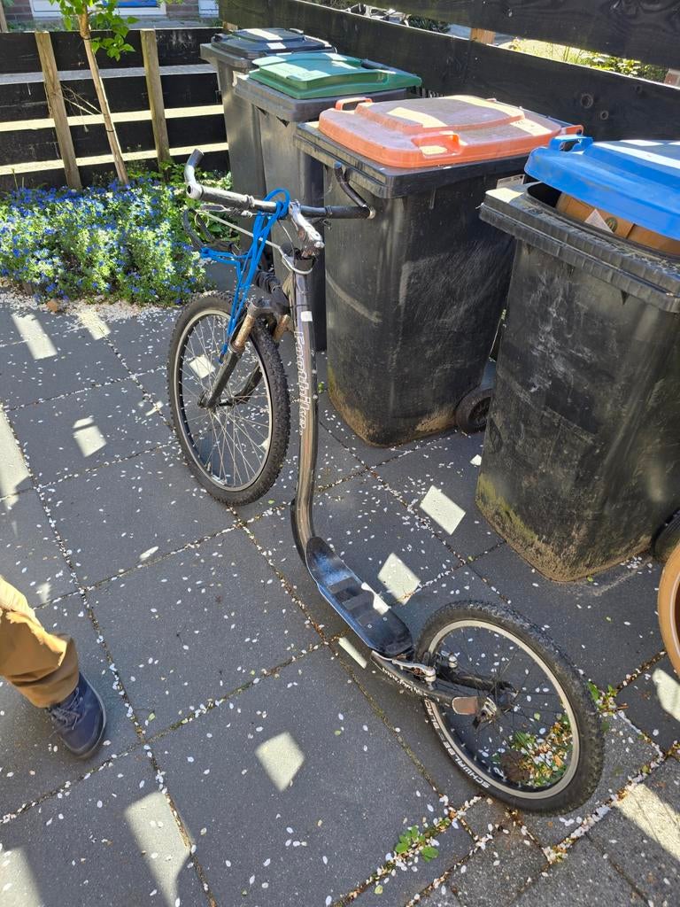 Footbike honden step, Ophalen, Gebruikt