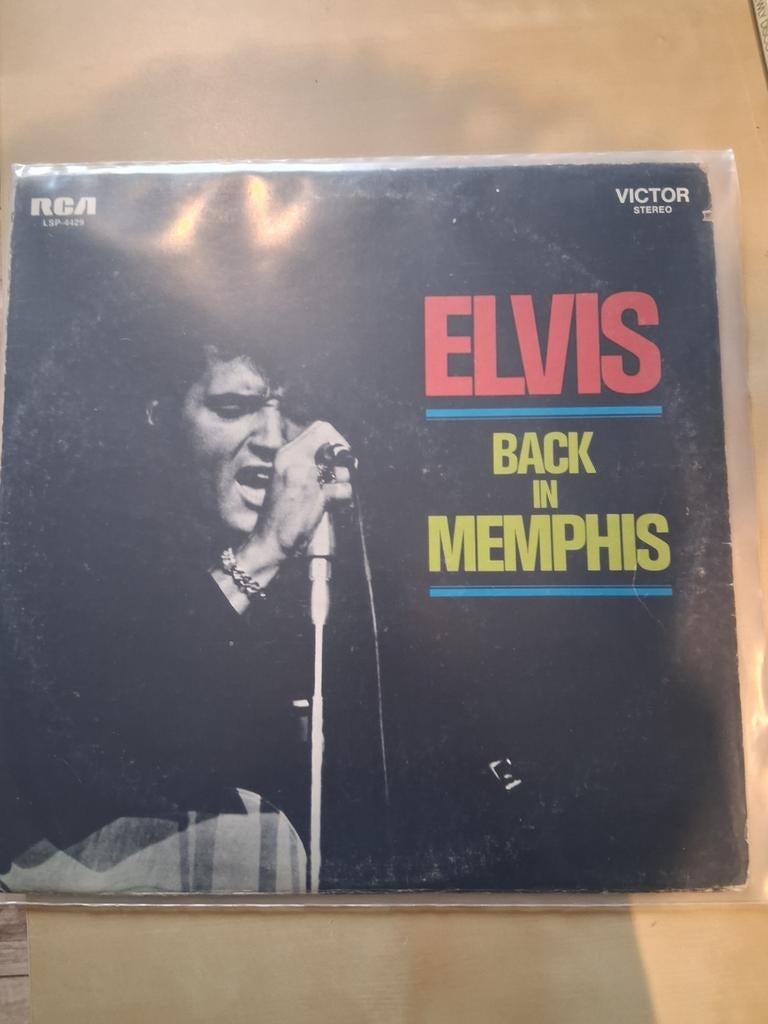 Elvis back in memphis, Ophalen of Verzenden, Zo goed als nieuw, 12 inch