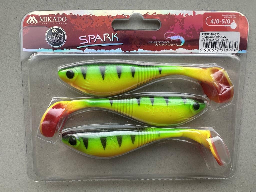 Nieuwe visaas Mikado Spark 10 cm kleur 335 – 3 stuks   (4), Watersport en Boten, Ophalen of Verzenden, Nieuw, Overige typen