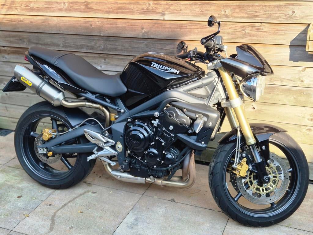 Triumph Street Triple 675 - Liefhebbersmotor met extra's, Motoren, Motoren | Triumph, 675 cc, Sportuitlaat, Motorrijbewijs A, 3 cilinders