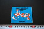sticker zwemmen sportfondsenbad nijmegen oost 1977 gorter, Ophalen, Zo goed als nieuw