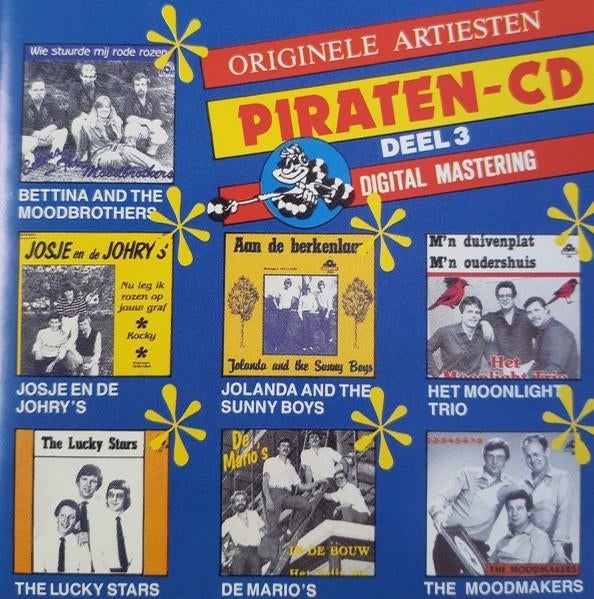 Originele Piratenhits cd - deel 3, Ophalen of Verzenden, Zo goed als nieuw, Levenslied of Smartlap