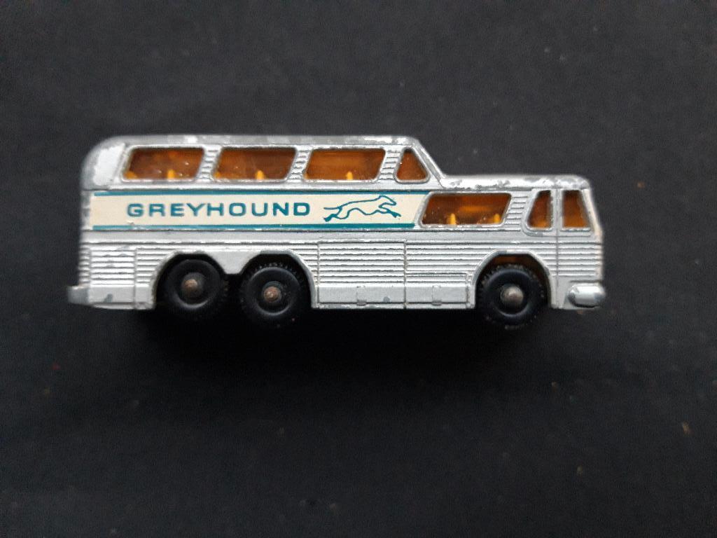 Lesney Matchbox Greyhound bus, Regular wheels, Ophalen of Verzenden, Gebruikt, Bus of Vrachtwagen