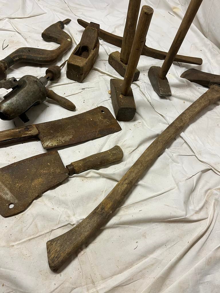 Decoratie gereedschap vintage, Antiek en Kunst, Antiek | Gereedschap en Instrumenten, Ophalen