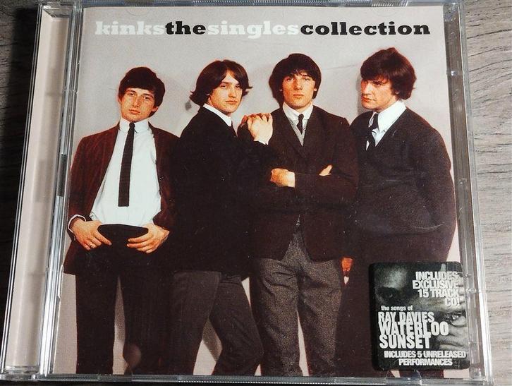 The Kinks -The Singles Collection / Waterloo Sunset., Cd's en Dvd's, Cd's | Rock, Zo goed als nieuw, Poprock, Ophalen of Verzenden